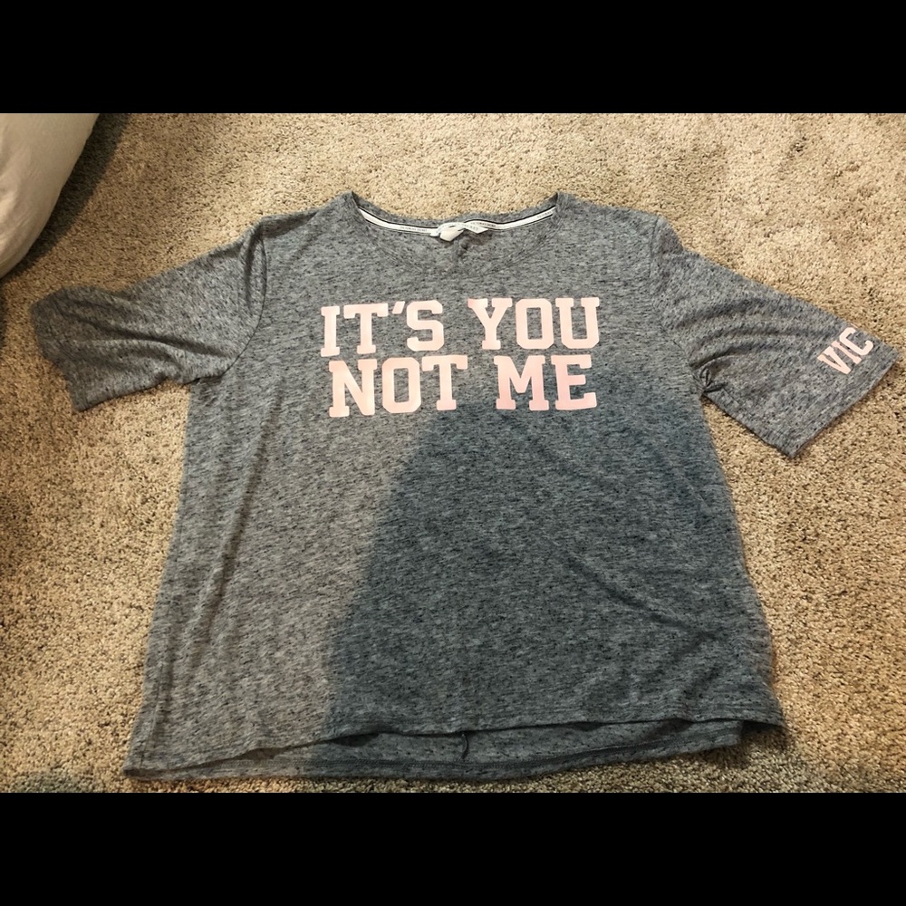 Gray Victoria’s Secret top